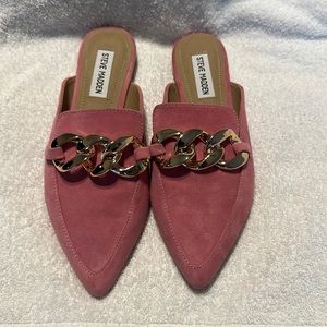 Steve Madden Finn Chain Pointed Toe Mule
